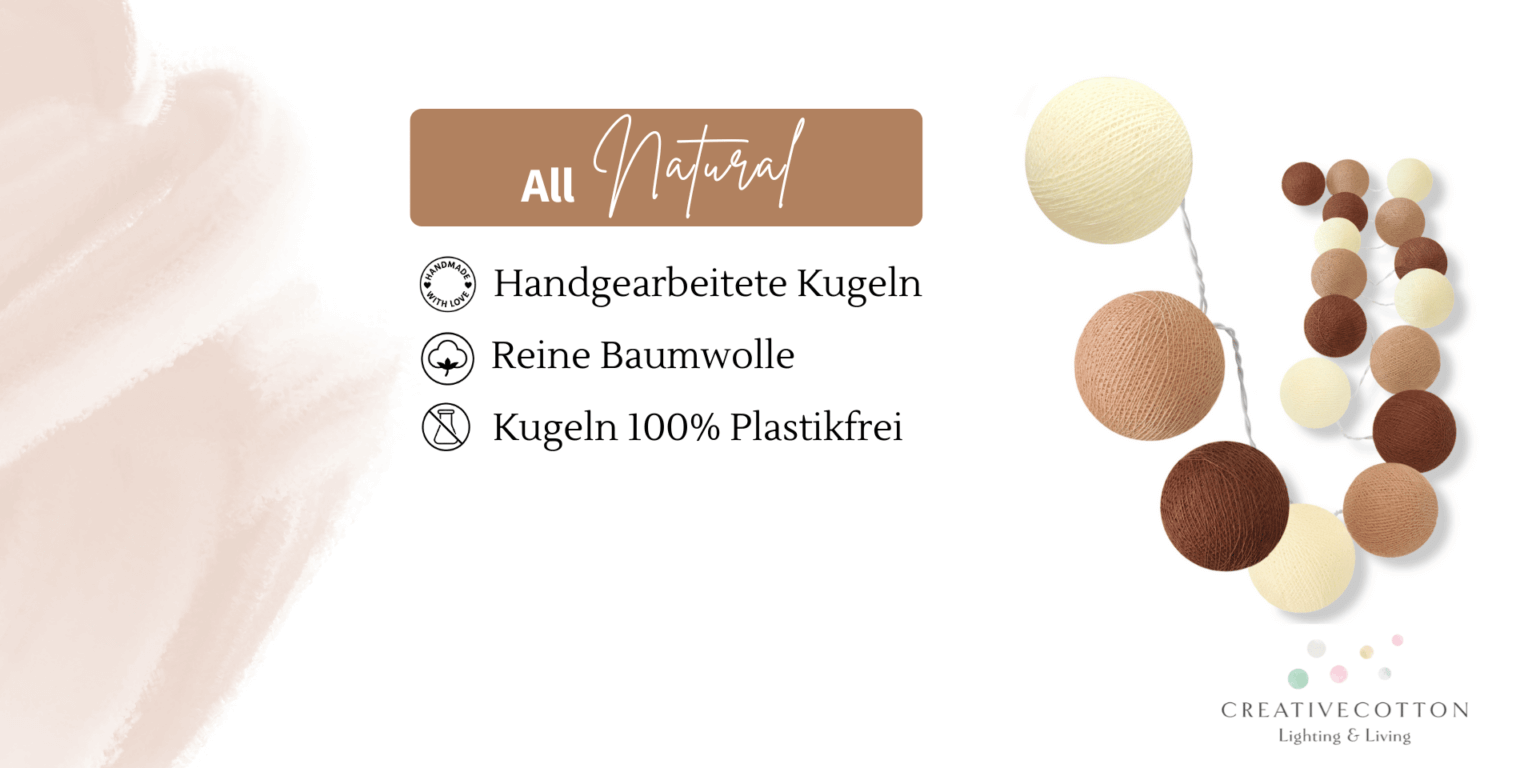 Cotton balls mint lichtsnoer - Lichtkettingen kopen? | Korting tot 60