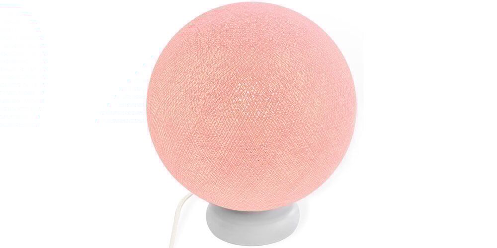 LED Tischlampe und Stehleuchte in Rosa