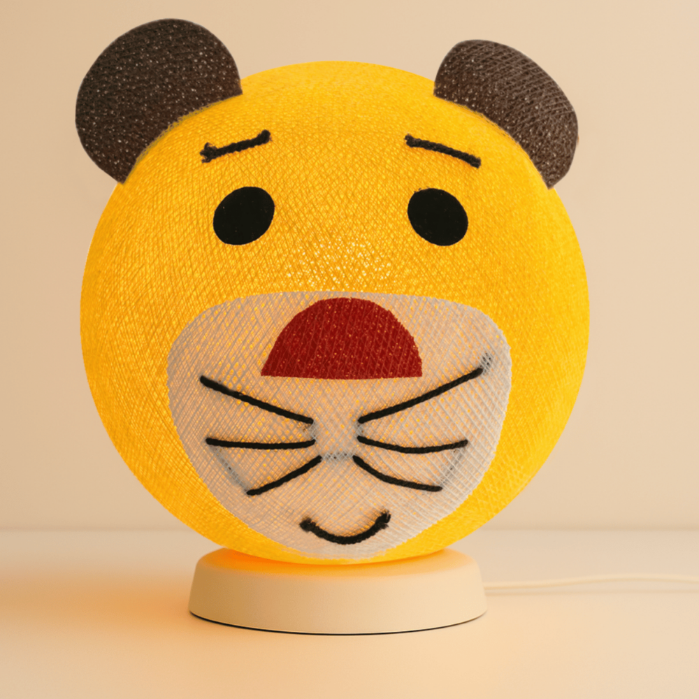 Tiger-Schlummerlicht von CREATIVECOTTON – warme LED-Leuchte, beruhigend und kompakt.